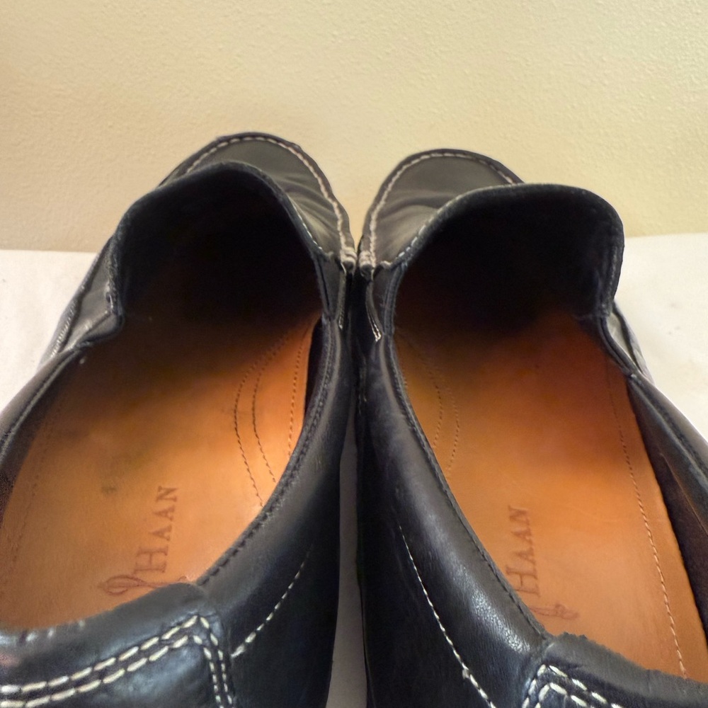 Cole Haan Men’s Black Leather Loafers, GUC, Size 11 - Picture 7 of 8